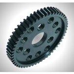 Hard Black 54t Steel Spur only 32p,accepts Telemetry