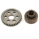 Gehärtet Stahl combo  38T spur 15T Kupplungsglocke