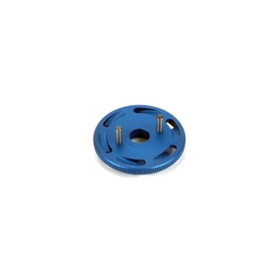 SLVR Vented Alu flywheel, blue