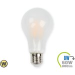 E27 LED Lampe 8W Filament matt A67 Warmweiß
