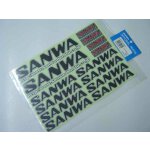 Aufkleber SANWA-schwarz *JPN-2009