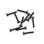 Serpent Linsenkopfschraube mit Flansch Sechskant M3x18 (10)