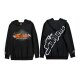 Hoody sweater  Serpent black (XL)