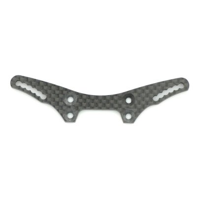Serpent Dämpferbrücke Carbon flach front 411