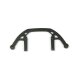 Bumper top plate rear carbon 4X