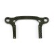Bumper top plate narrow front carbon 4X