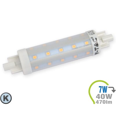 R7S LED Lampe 7W Kaltweiß