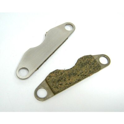 Serpent Bremsplatte/belag, verklebt (2)