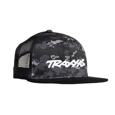 TRAXXAS LOGO HAT FLAT BILL BLA