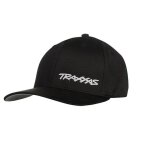 FLEX HAT CURVE BILL BLK/WHT SM