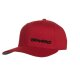 FLEX HAT CURVE BILL RED/BLK LX
