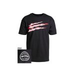 SLASH TEE BLACK 2XL
