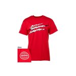 SLASH TEE RED L