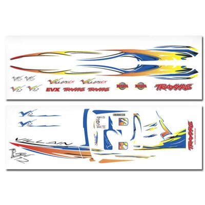 DECAL SHEET, VILLAIN EX