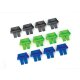 TRAXXAS Akku-Ladezustand-Indikator (4x grün, 4x blau, 4x grau)