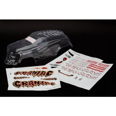 Karosserie Craniac unlackiert + Aufkleber