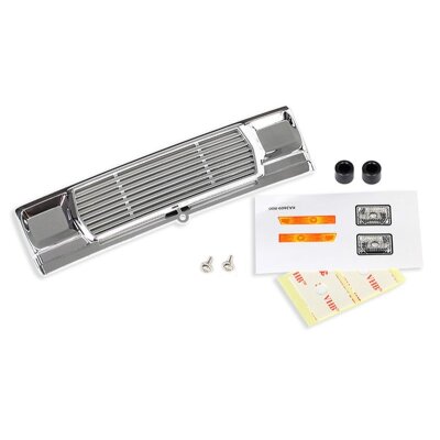 Grill, Bigfoot No. 1 (chrome)/ decals/ adhesive tape/ mounti