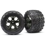 Reifen verklebt auf Felge