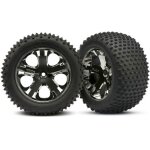 Reifen verklebt auf Felge