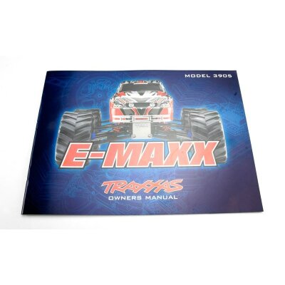OWNERS MANUAL, E-MAXX (MODEL 3