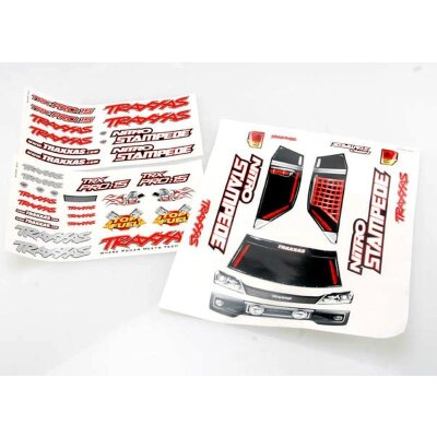 DECAL SHEETS, NITRO STAMPEDE