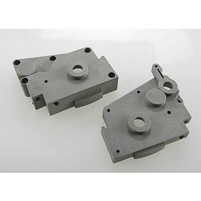GEARBOX HALVES (GREY) (LEFT &
