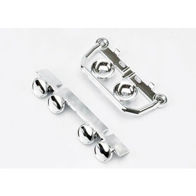 Lichtbalken vorn Bumper chrome