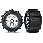 Paddle-Reifen auf Felge Geode chrome 17mm Aufnahme TSM rated