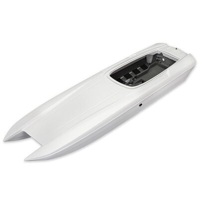 Rumpf weiß, ohne Grafik, montiert