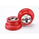 Felgen SCT chrome / rot 2WD vorn