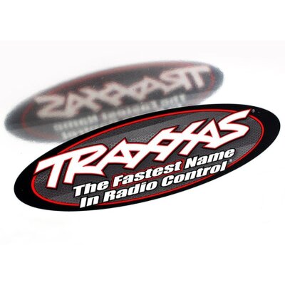 TRAXXAS 9 OVAL DECAL 2 SIDED