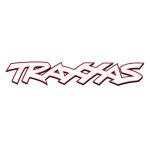 TRAXXAS 18 WHITE VINYL STICKER