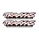 TRAXXAS 4,5 / 114mm Aufkleber schwarz 100Stk