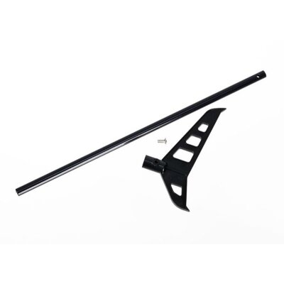 SLVR TAIL BOOM (BLACK-ANODIZED)/ T