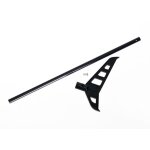 SLVR TAIL BOOM (BLACK-ANODIZED)/ T