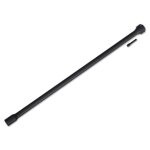 Driveshaft, center, plastic (black)/ screw pin