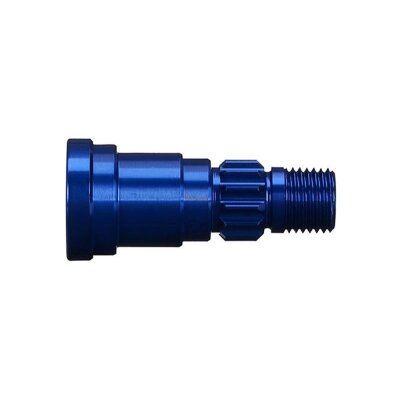 Stub axle, aluminum (blue-anodized) (1) (use only with #7750
