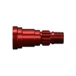Stub axle, aluminum (red-anodized) (1) (use only with #7750X