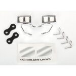 Seiten-Spiegel, Chrome l&r, Retainers (2), Body Clips...