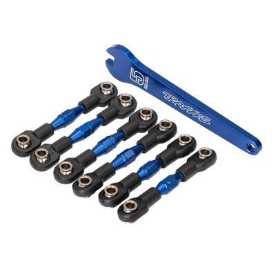 Turnbuckles Alu blau CamberLinks 32mm v(2)/28mm h(2) Toe Lin
