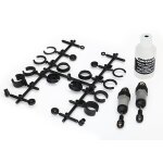 Ultra-Dämpfer grau kurz +Vorspann-Clips (2)