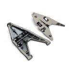 Querlenker unten rechts mit Kugel (satin-schwarz-chrome)