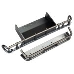 Bumper + Extension hinten (satin-schwarz-chrome)